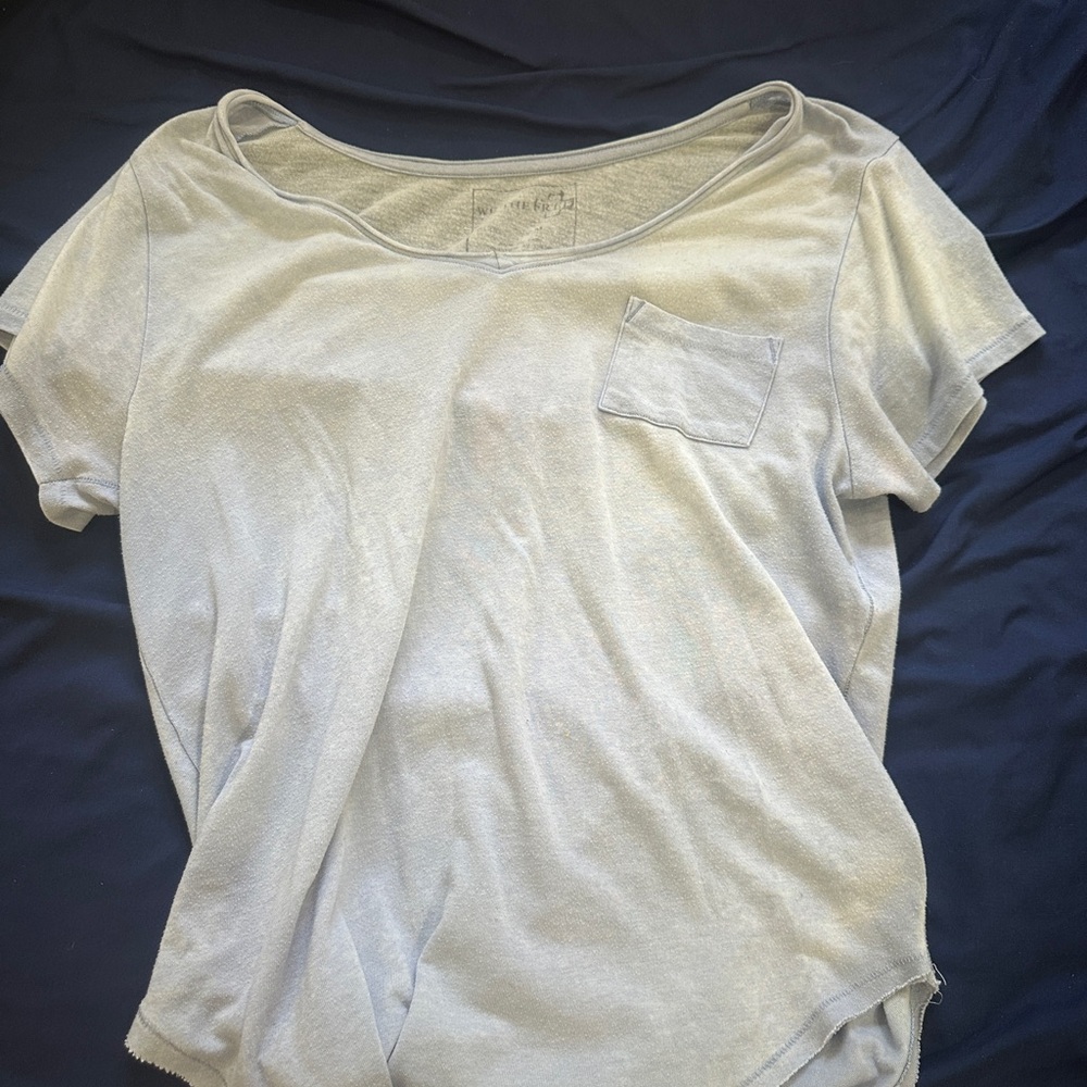 Women's Light Blue/Gray Top